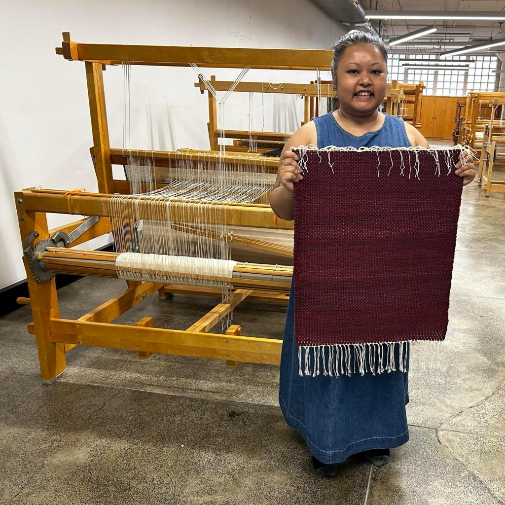 Weaving at Exmateria,&nbsp;Sydney
